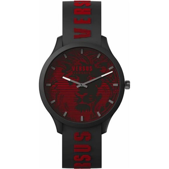 Versus Versace Mens Black 44 mm Domus Strap Watch VSP1O2121 - Picture 1 of 2